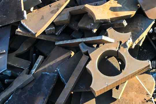 Qualidade em Sucatas e Serviços 25 Sucata Oxicorte de Ferro