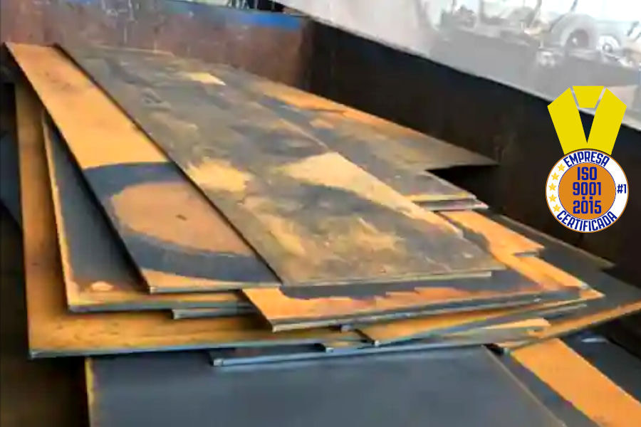 CHAPAS DE AÇO 1 chapas de aço